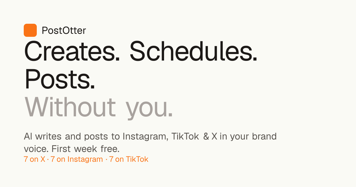 Post every day on your social media for free